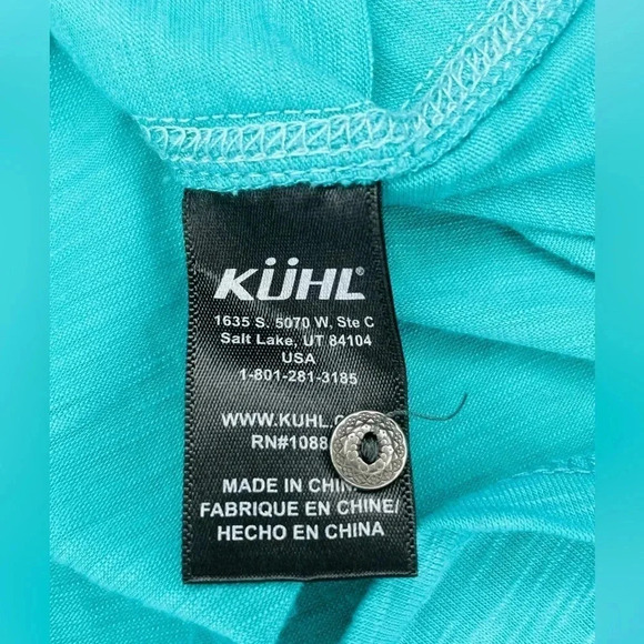 Kuhl Women's Teal Blue Long Sleeve Sora Hoodie - XS - Picture 8 of 8